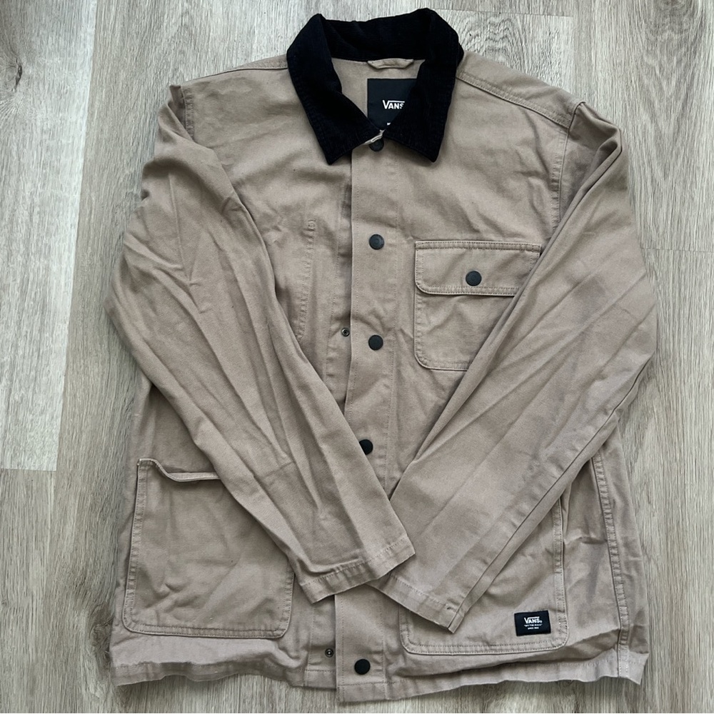 Vans Tan Button Up Jacket